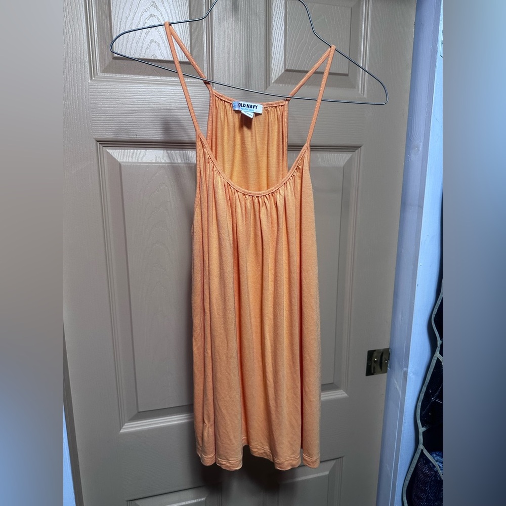 Old Navy Orange Thin‎ Strap Top Size Medium